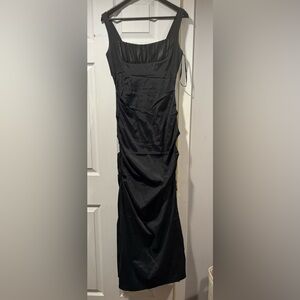 BA Nites Sophisticated Black Evening Dress